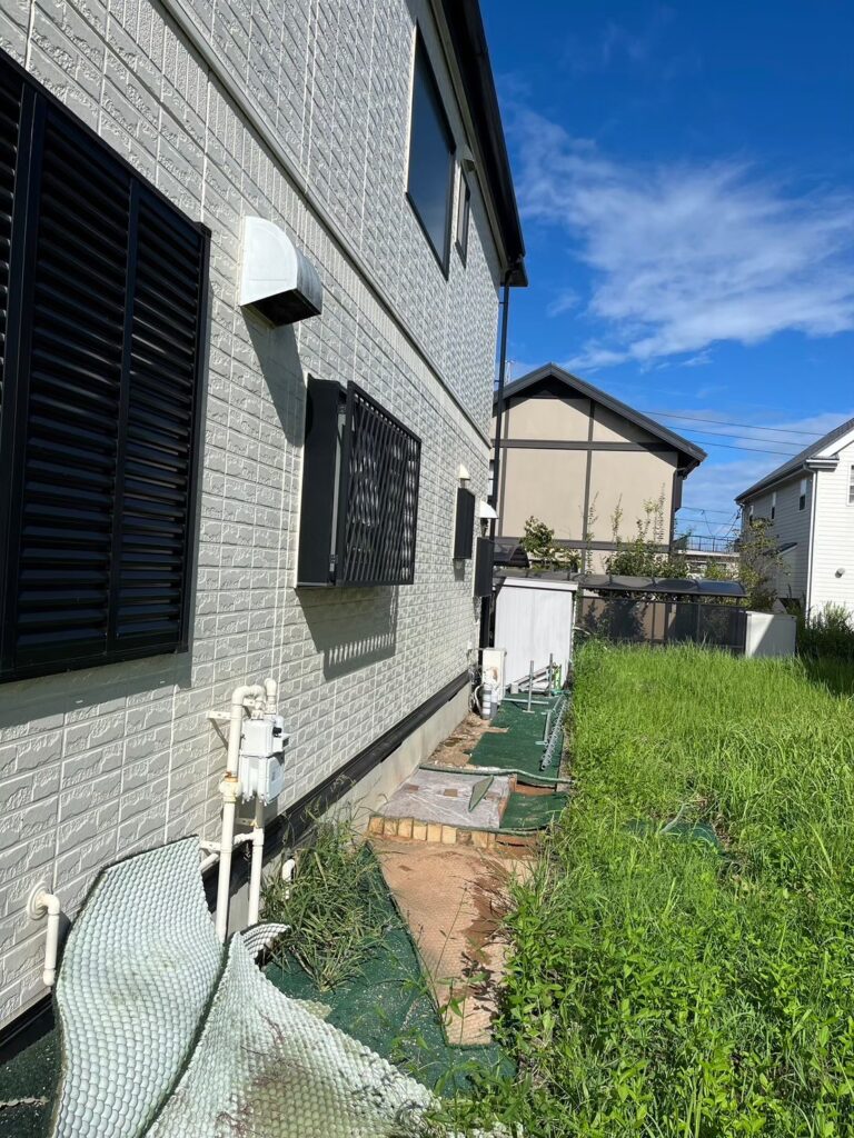 蓄電池システム設置前